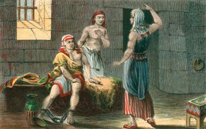 Giuseppe interpreta i sogni del capo coppiere e del capo panettiere in prigione da English School