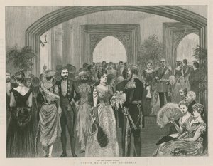 Ballo del Giubileo al Guildhall, Londra da English School
