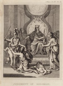 Il giudizio di Salomone da English School