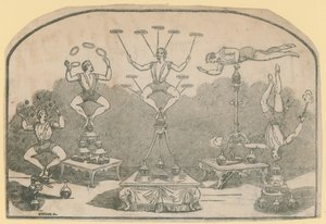 Numero di giocoleria al circo