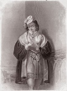 Giulia (I due gentiluomini di Verona) - Galleria delle donne di Shakespeare, collezione di quarantacinque ritratti seri degli artisti londinesi del primo Ottocento, arricchita da note critiche e letterarie circa 1838