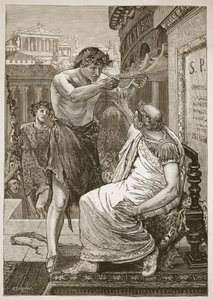 Giulio Cesare rifiuta la corona offerta da Antonio da English School
