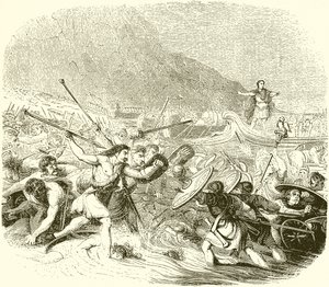 Invasione della Britannia da parte di Giulio Cesare