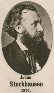 Julius Stockhausen da English School