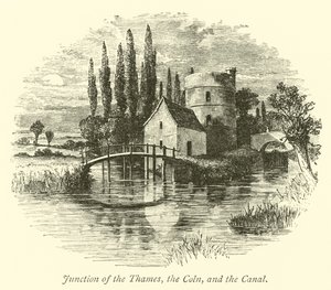 Incrocio del Tamigi, il Coln e il Canale