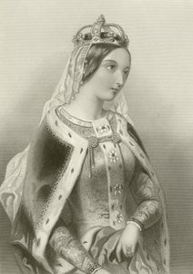 Caterina di Valois, regina di re Enrico V da English School