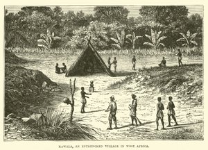 Kawala, un villaggio fortificato in Africa Occidentale da English School