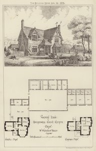 Casa del Guardiano, Tenuta di Broadwell Grove, Oxon da English School