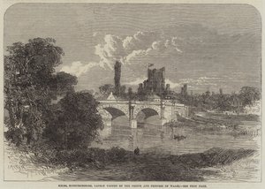 Kelso, Roxburghshire, recentemente visitata dal Principe e dalla Principessa del Galles da English School