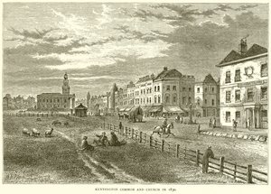 Kennington Common e Chiesa nel 1830