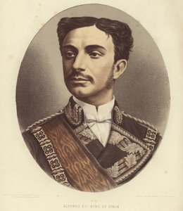 Re Alfonso XII di Spagna da English School