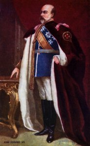 Re Edoardo VII da English School