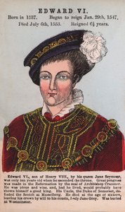 Re Edoardo VI da English School
