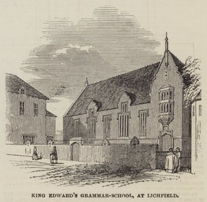 Scuola di grammatica di Re Edoardo, a Lichfield da English School