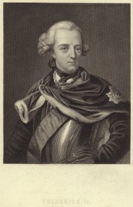 Re Federico II di Prussia da English School