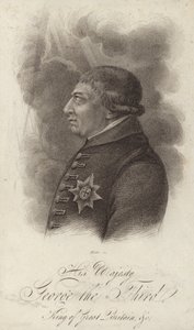 Re Giorgio III di Gran Bretagna e Irlanda da English School