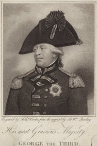Re Giorgio III di Gran Bretagna e Irlanda da English School