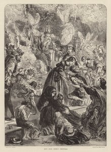 Il Natale del Re Buonumore (incisione) da English School