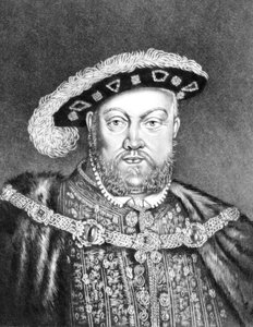 Re Enrico VIII (c1491-1547) illustrazione da 
