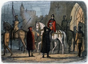 Re Enrico V di Lancaster, illustrazione di 