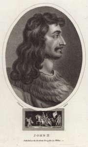 Re Giovanni II di Francia da English School