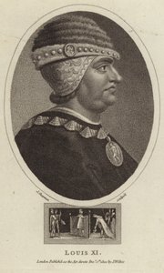 Re Luigi XI di Francia da English School