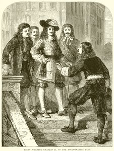 Kirby avverte Carlo II del Complotto di Assassinio da English School