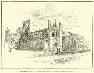 Abbazia di Kirkstall da English School
