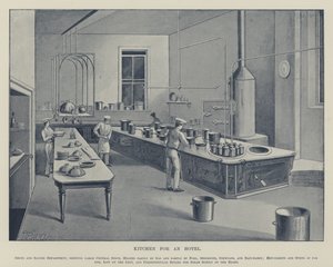 Cucina per un hotel