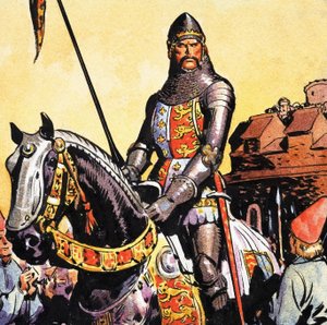 Cavaliere a cavallo da English School