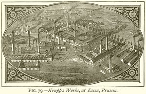 Stabilimenti Krupp, a Essen, Prussia