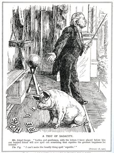 Lloyd George affronta l