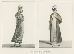 Le Bon Genre, Parigi (circa 1810) da English School
