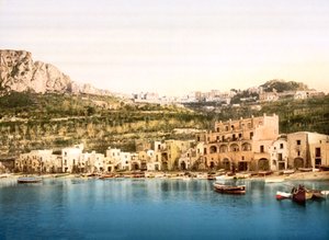 La Marina Grande e Capri