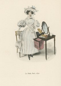 La Mode, Parigi, 1830 da English School