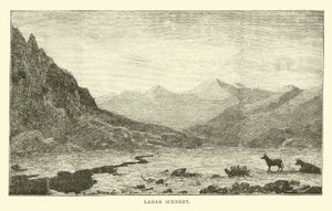Paesaggio del Ladak da English School