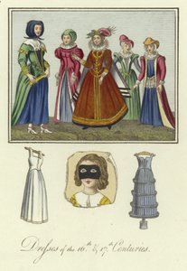 Signore del XVI e XVII secolo da English School