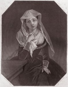Lady Anne (Riccardo III) - Galleria delle donne di Shakespeare, collezione di quarantacinque ritratti seri degli artisti londinesi del primo Ottocento, arricchita da note critiche e letterarie circa 1838