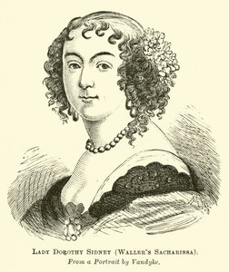 Lady Dorothy Sidney, Sacharissa di Waller