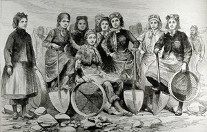 Donne della miniera del Lancashire, da 