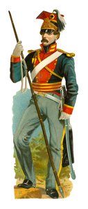Lanciere, tempo di re Guglielmo IV, 1831-37 da English School
