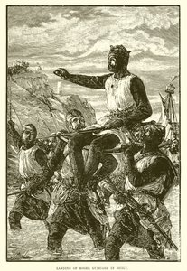 Sbarco di Ruggero Guiscardo in Sicilia da English School