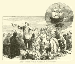 Sbarco dei Padri Pellegrini in Massachusetts