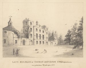 Ultima residenza di Thomas Anderson, Clapham Common, Surrey