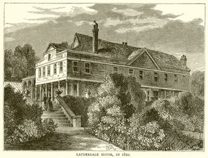 Casa di Lauderdale, nel 1820