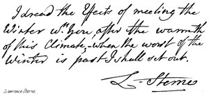 Lawrence Sterne