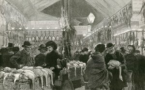 Mercato di Leadenhall a Natale da English School