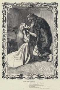 Lear e Cordelia, Re Lear, Atto IV, Scena 7 da English School