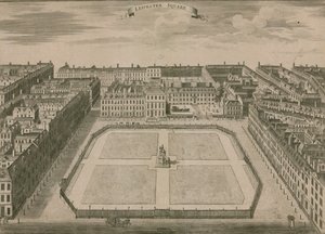 Leicester Square, Londra, nel 1754