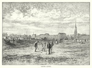 Leith Links (incisione) da English School